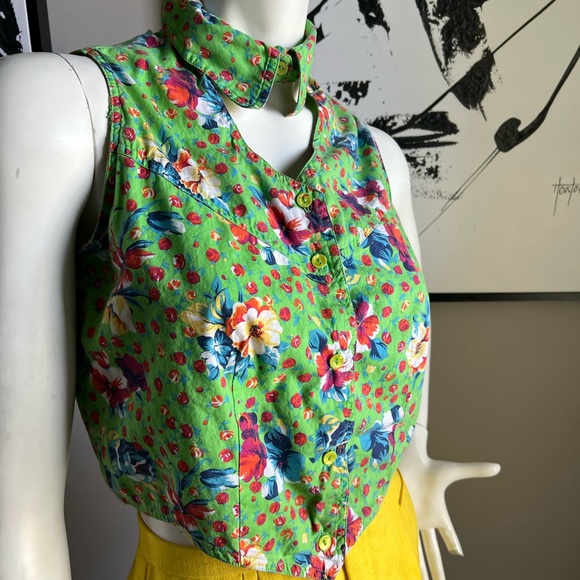 Vintage Red Rover crop top - Picture 3 of 7